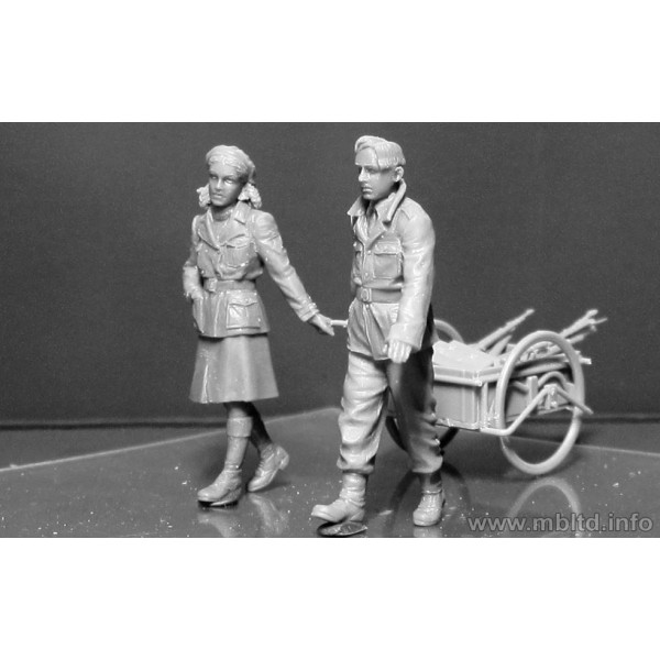 Фольксштурм. Боєприпаси до передової WWII 1/35 MasterBox 35182