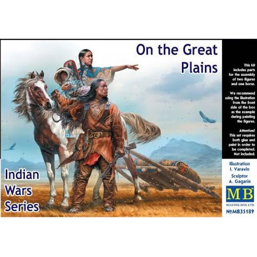 On the Great Planes, Indian Wars Series 1/35 MasterBox 35189