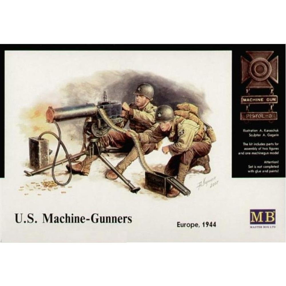 U.S. Machine-gunners 1/35 MasterBox 3519