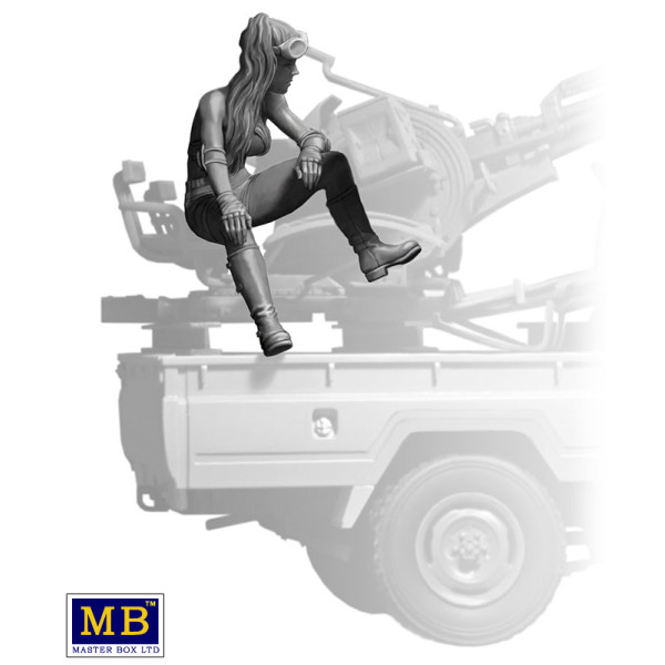 Desert Battle Series. Skull Clan - New Amazons. This is not the place for strangers! 1/35 MasterBox 35199