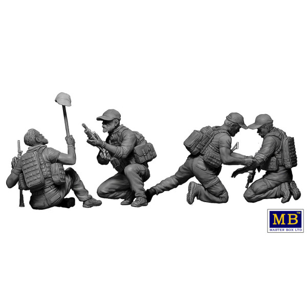 Небезпека близько. Команда спеціальних операцій, наші дні 1/35 MasterBox 35207