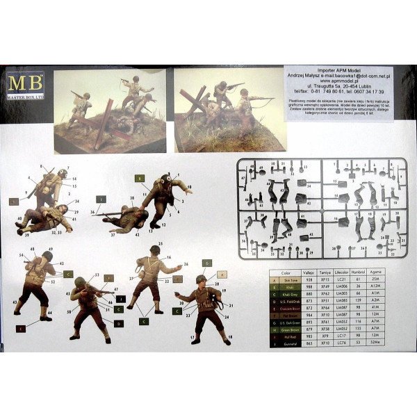 U.S. Infantry, July 1944   1/35 MasterBox 3521