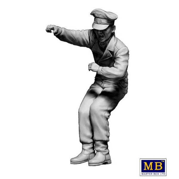 German military men, 1944-1945. Das Maschinengewehr ist dort! 1/35 MasterBox 35218