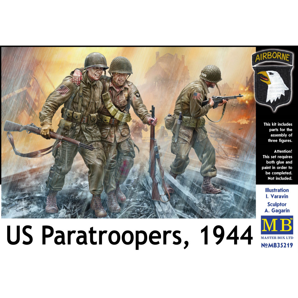 Американські парашутисти, 1944  1/35 MasterBox 35219