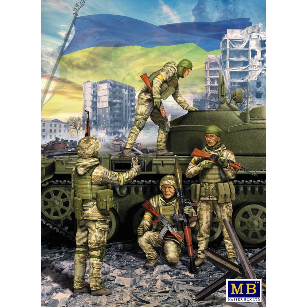 Defence of Kyiv March 2022 "Trophy" Kit #1 1/35 MasterBox 35223