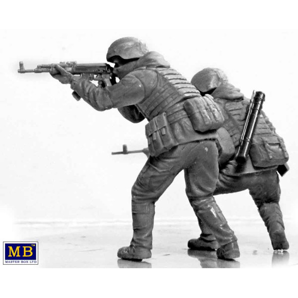 russian-Ukrainian War series, kit № 3. Defence of Kharkiv, March 2022  1/35 MasterBox 35225