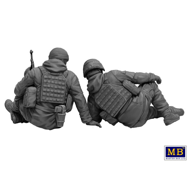 russian-Ukrainian War series, kit № 7. News from home  1/35 MasterBox 35230