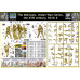 Могікани. Серія "Індійські війни", XVIII ст. Комплект № 6 1/35 MasterBox 35234