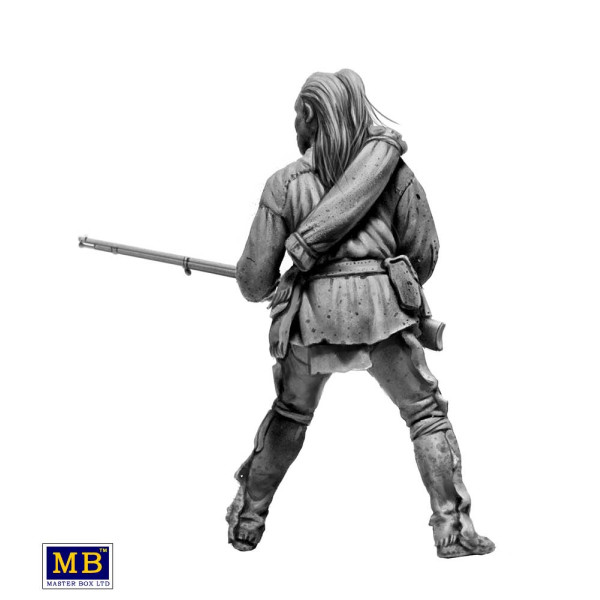 Могікани. Серія "Індійські війни", XVIII ст. Комплект № 6 1/35 MasterBox 35234