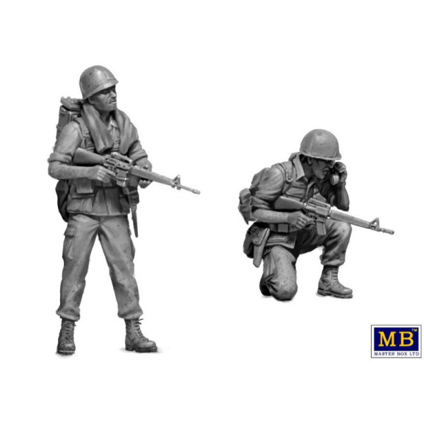 Собачий патруль. Серія в'єтнамськоЇ війни 1/35 MasterBox 35238