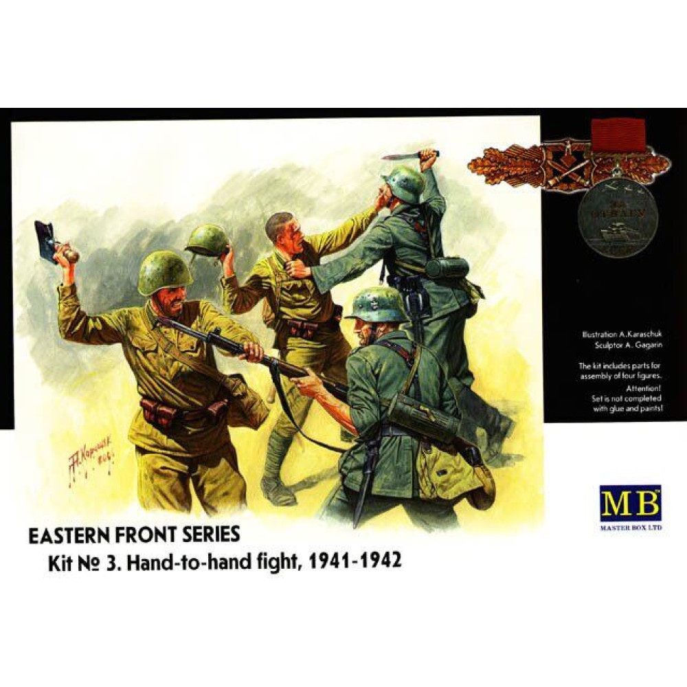 Frontier fight of summer 1941, hand to hand combat 1/35 MasterBox 3524