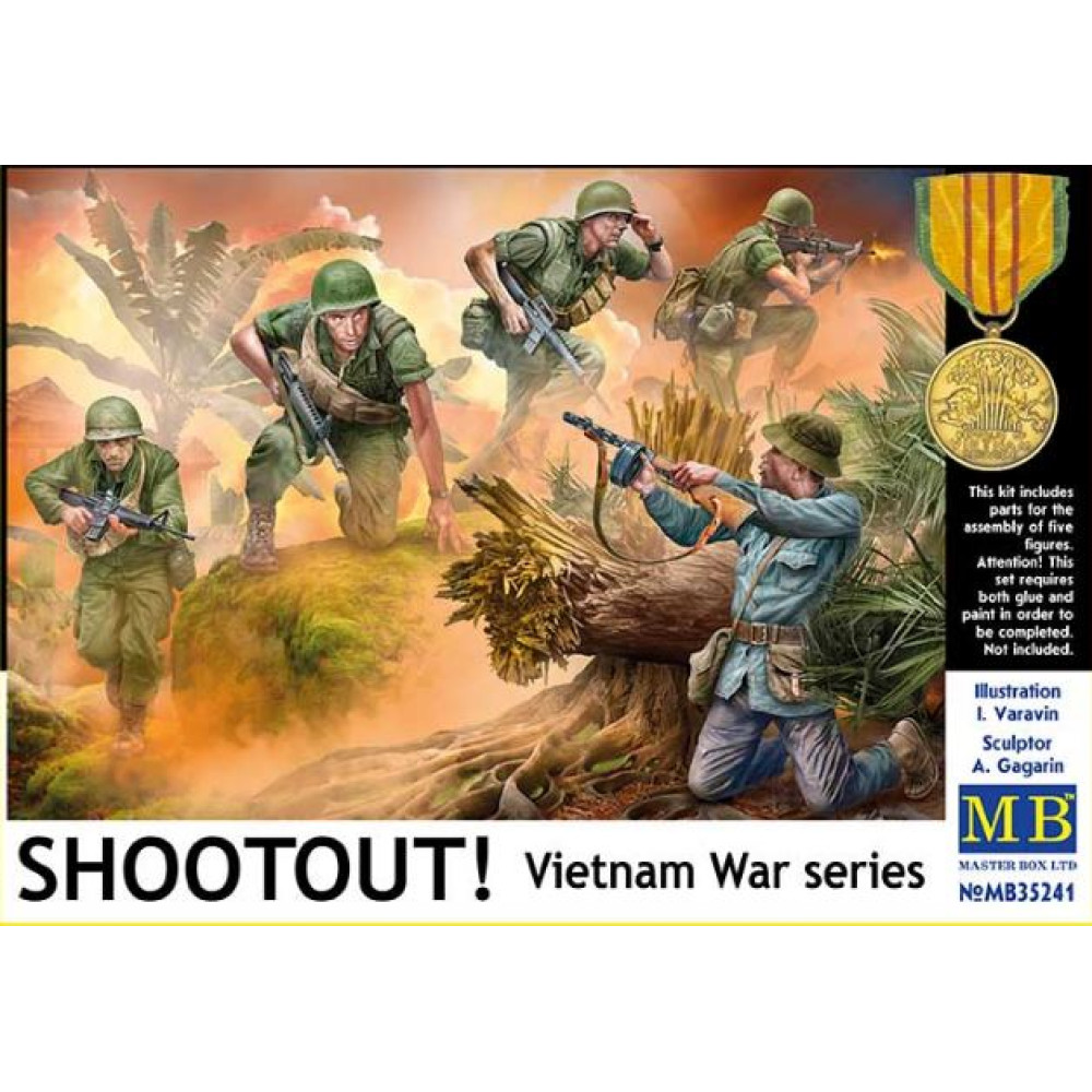 "SHOOTOUT! Vietnam War series" 1/35 MasterBox 35241