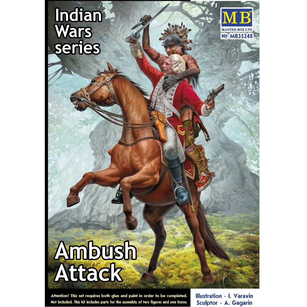 Indian Wars Series. Ambush Attack 1/35 MasterBox 35248