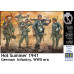 Hot Summer 1941. German  Infantry, WW II era 1/35 MasterBox 35249