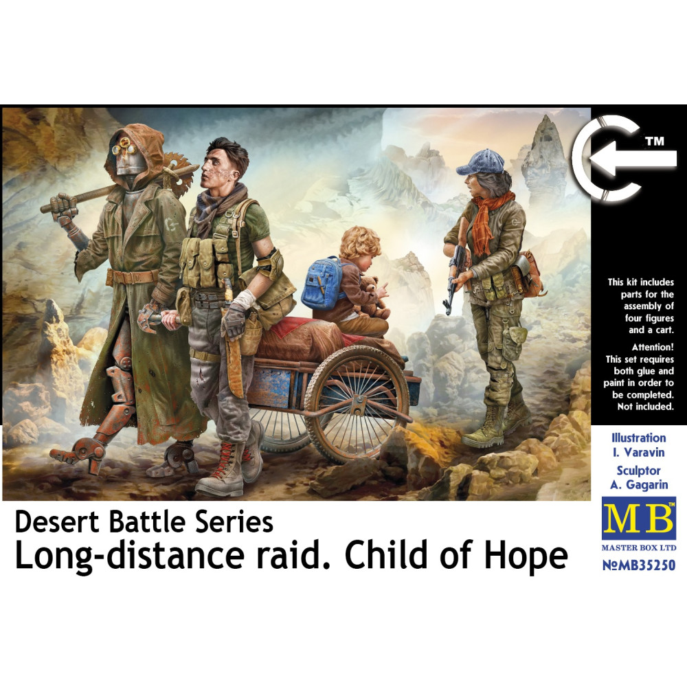 Desert Battle Series. Long-distance raid. Child of Hope 1/35 MasterBox 35250