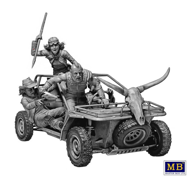 Серія «Битва в пустелі». Клан Буйволів. Спіймати злодія-2 1/35 MasterBox 35251