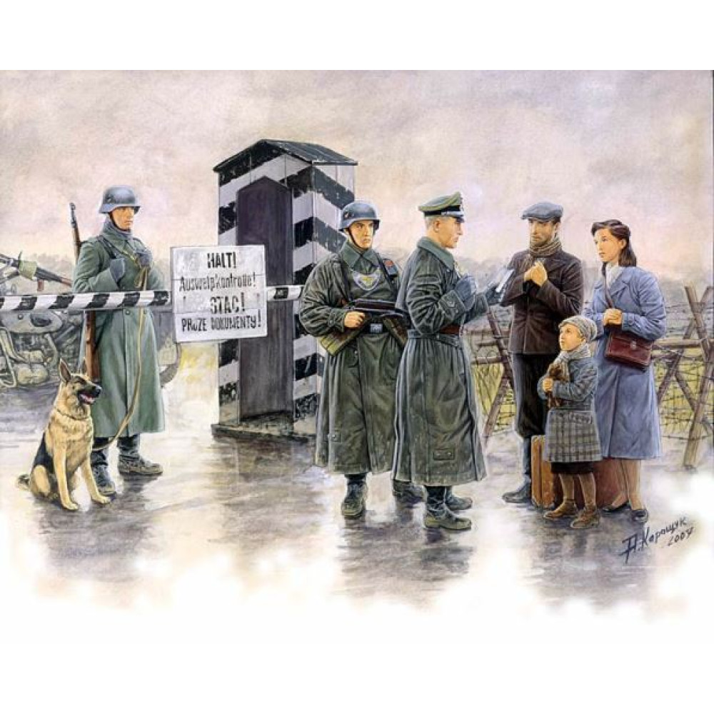 Контрольно-пропускний пункт 1/35 MasterBox 3527