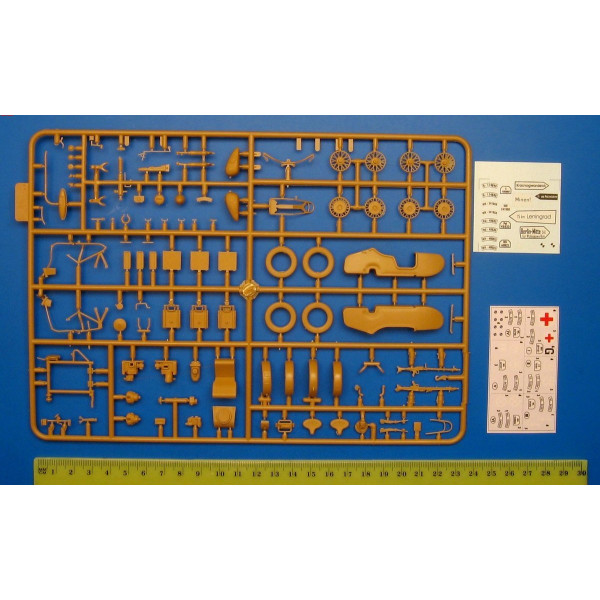  German motorcycle WWII  1/35 MasterBox 3528