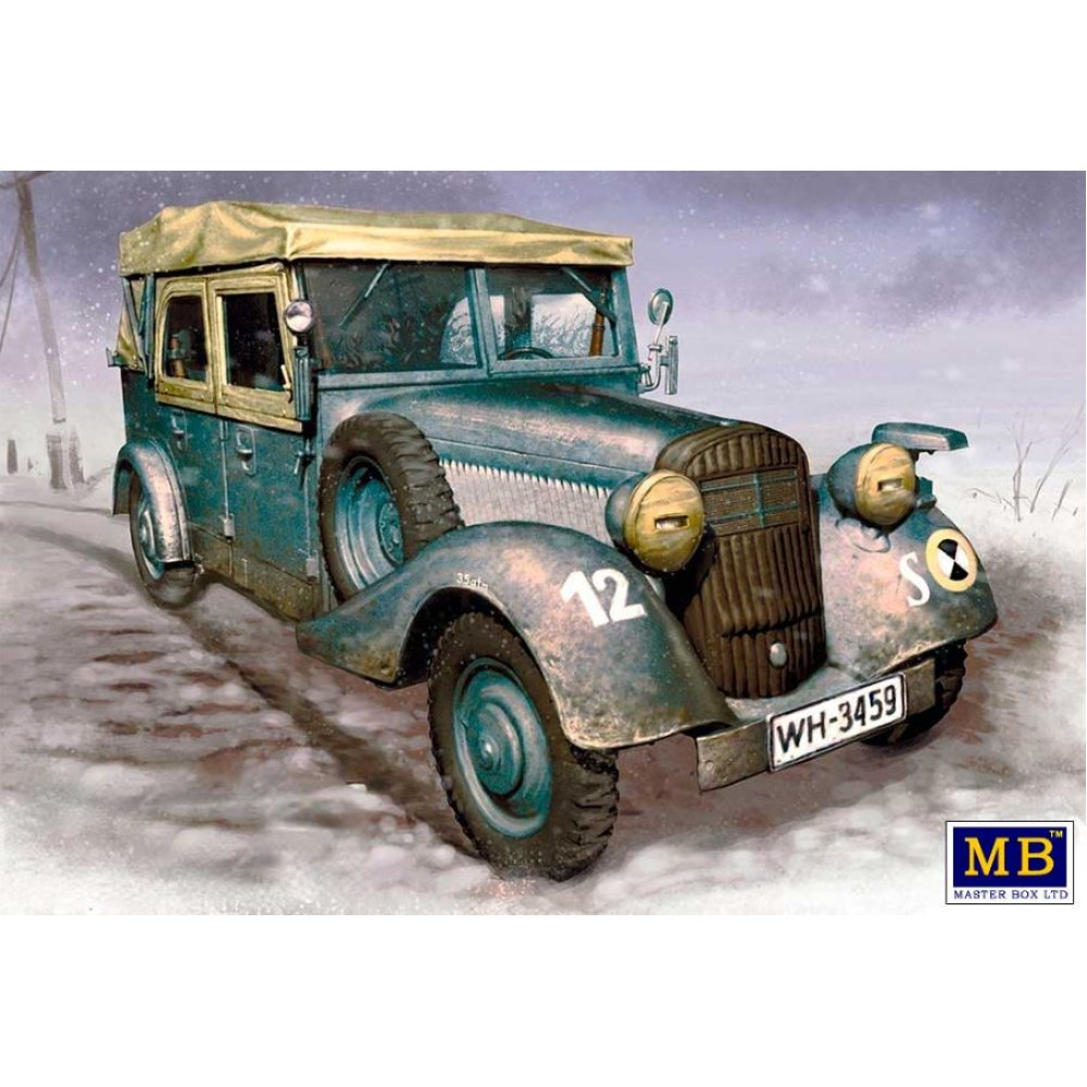 Sd. Kfz. 1 Type 170 VK, German Military Staff Car, WW II era 1/35 MasterBox 3530