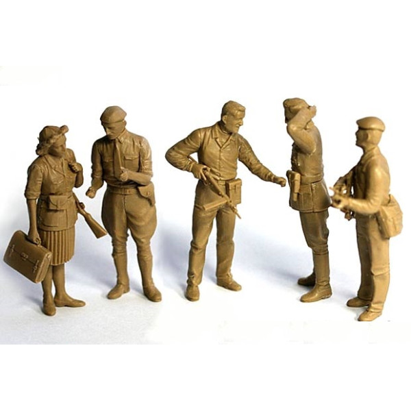 "Maquis, French Resistance"  1/35 MasterBox 3551