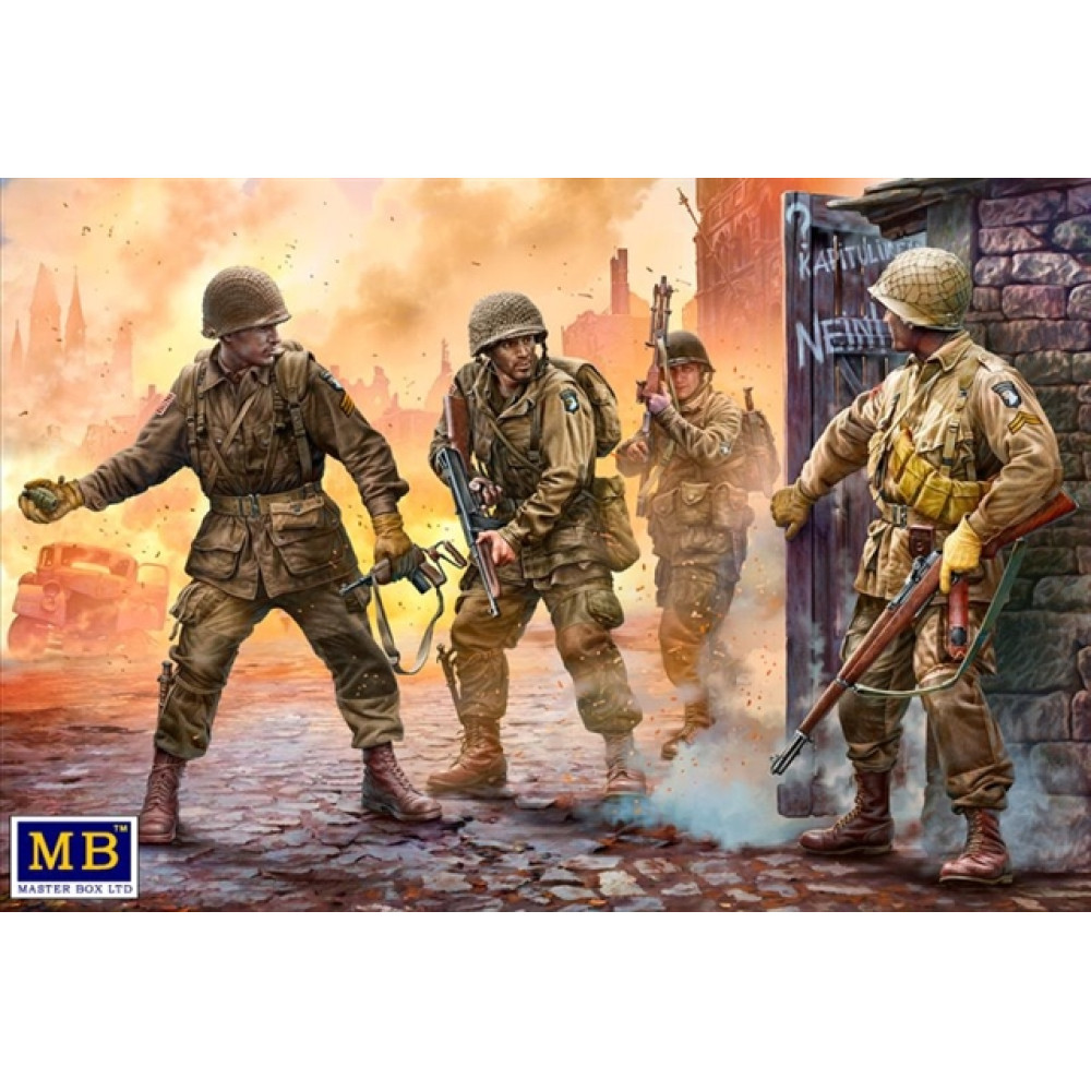 Take one more grenade! Screaming Eagles, 101st Airborne (Air Assault) Division, Europe, 1944-1941 1/35 MasterBox 3574