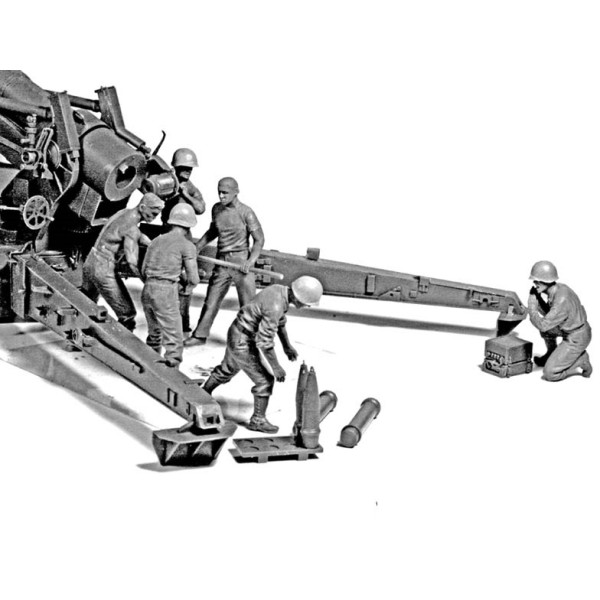  US Artillery Crew (Vietnam War 1965-1973) 1/35 MasterBox 3577