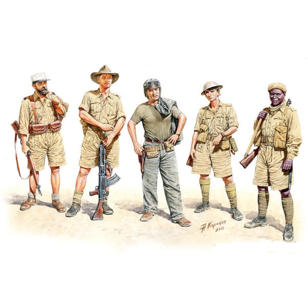Союзники в Північній Африці, 1940-1943 рр. 1/35 MasterBox 3594