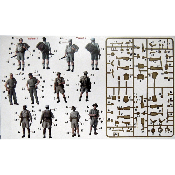 Союзники в Північній Африці, 1940-1943 рр. 1/35 MasterBox 3594