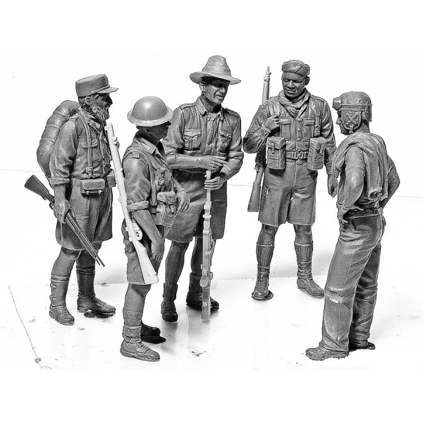 Союзники в Північній Африці, 1940-1943 рр. 1/35 MasterBox 3594