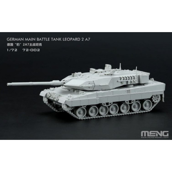 German Main Battle Tank Leopard 2 A7 1/72 Meng model 72002