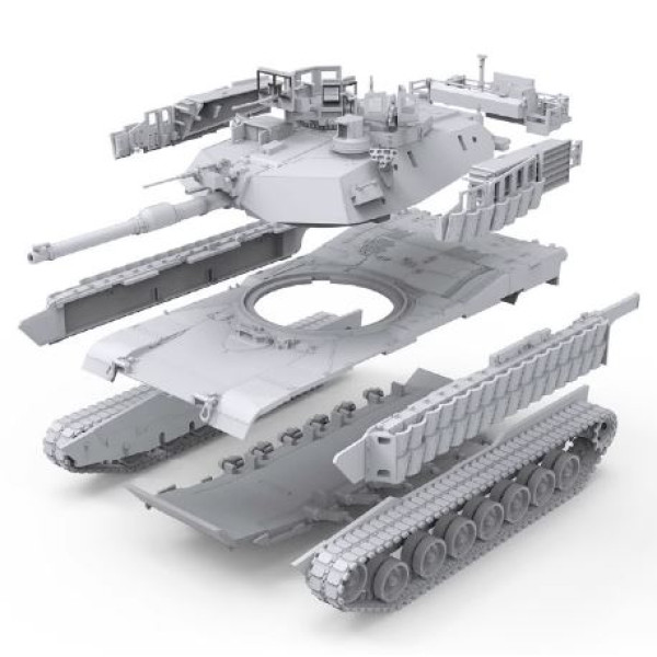 M1A2 SEP Abrams TUSK II American main battle tank 1/72 Meng model 72003