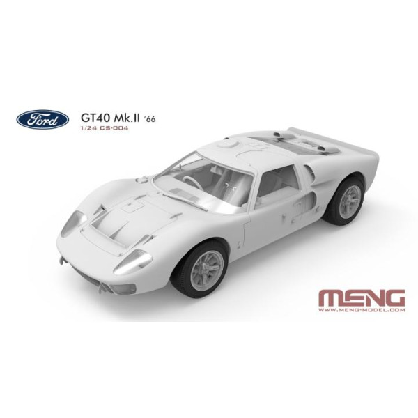 Ford GT40 Mk.II‘ 66  1/24 Meng model CS-004