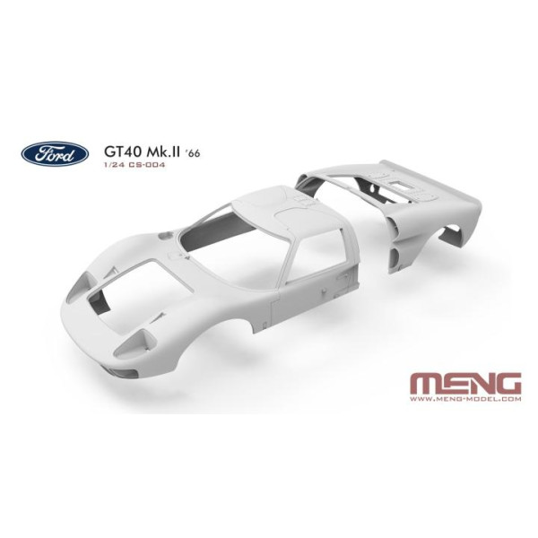 Ford GT40 Mk.II‘ 66  1/24 Meng model CS-004