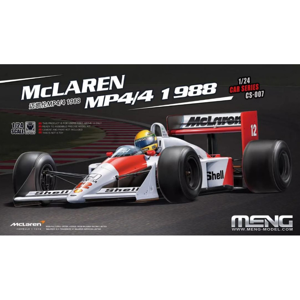 McLAREN MP4/4 1988 1/24 Meng model CS-007