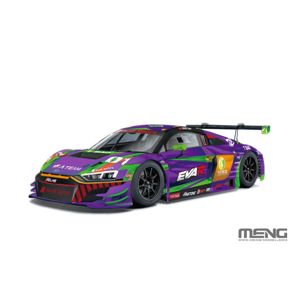 Audi R8 LMS EVA RT Test Type 1 1/24 Meng model CS-008