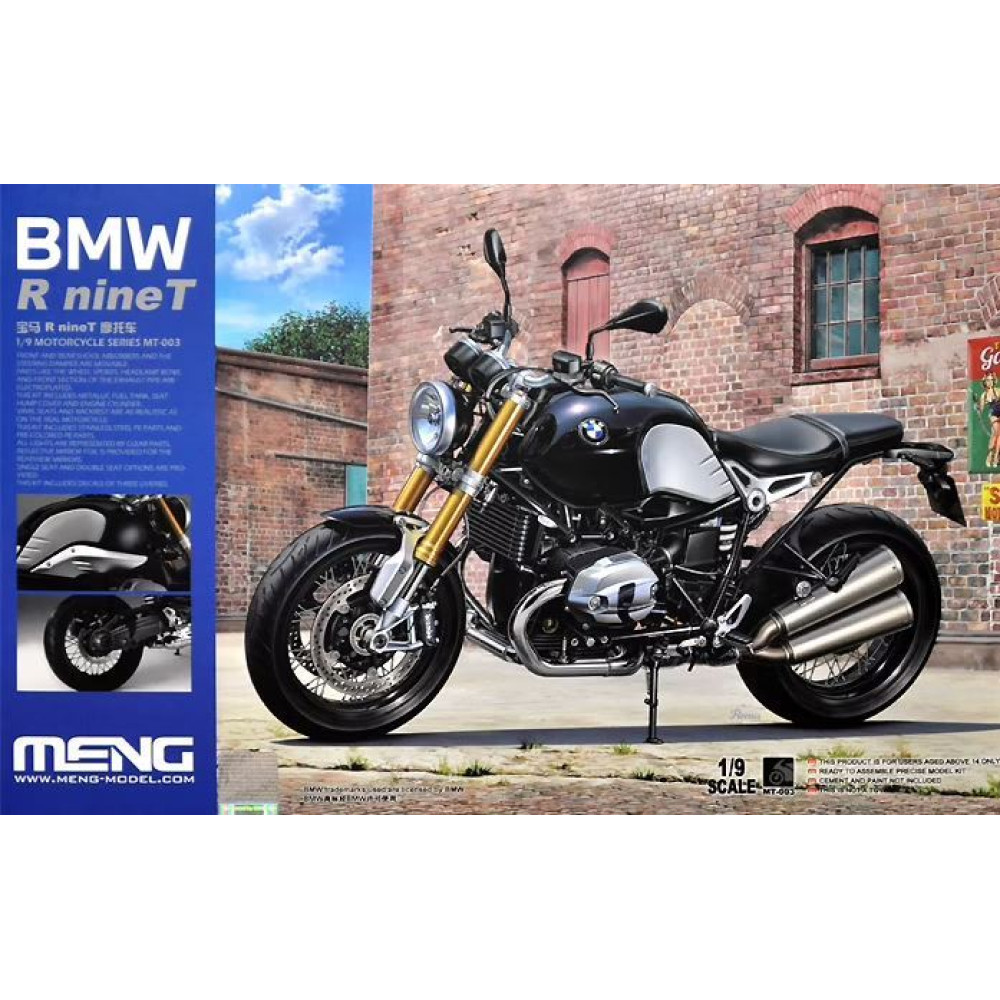 BMW R nineT  1/9 Meng model MT-003