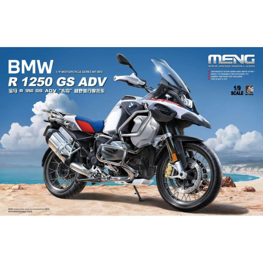 BMW R 1250 GS ADV 1/9 Meng model MT-005