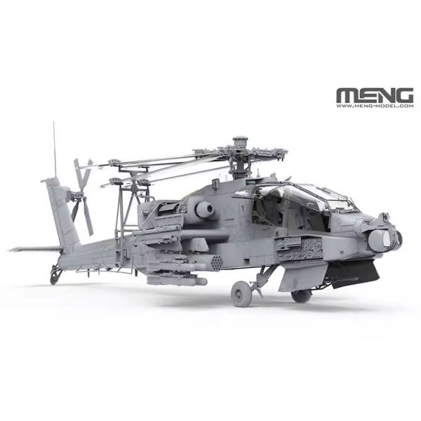 American attack helicopter Boeing AH-64D Apache Longbow  1/35  Meng model Qs-004