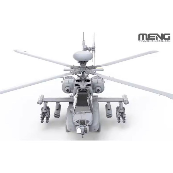 American attack helicopter Boeing AH-64D Apache Longbow  1/35  Meng model Qs-004