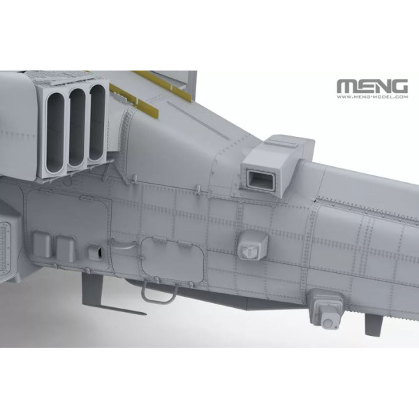 Attack helicopter AH-64D Saraf (Israeli Air Force) 1/35 Meng model Qs-005