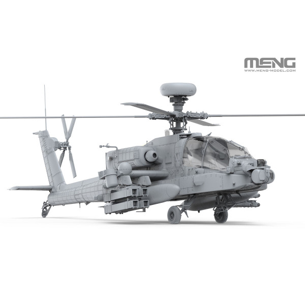 Attack helicopter AH-64D Saraf (Israeli Air Force) 1/35 Meng model Qs-005