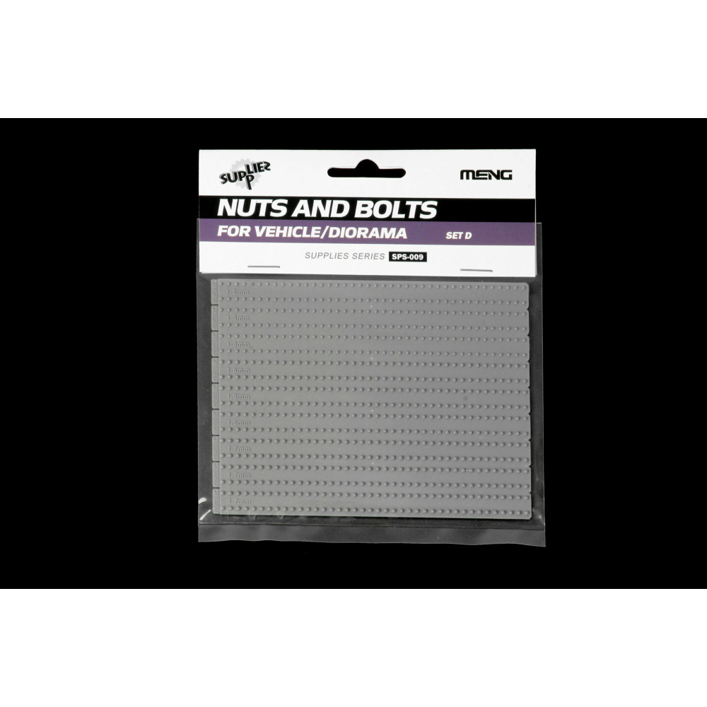 Nuts and bolts 1/35 Meng model sps-009