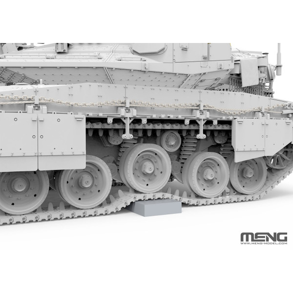Israel Main Battle Tank Merkava Mk.4M w/Roof-Mounted Slat Armor  1/35 Meng Model  ts-056