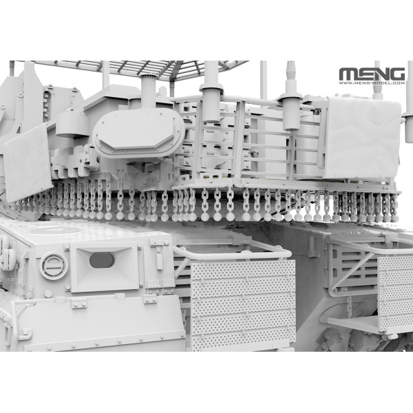 Israel Main Battle Tank Merkava Mk.4M w/Roof-Mounted Slat Armor  1/35 Meng Model  ts-056