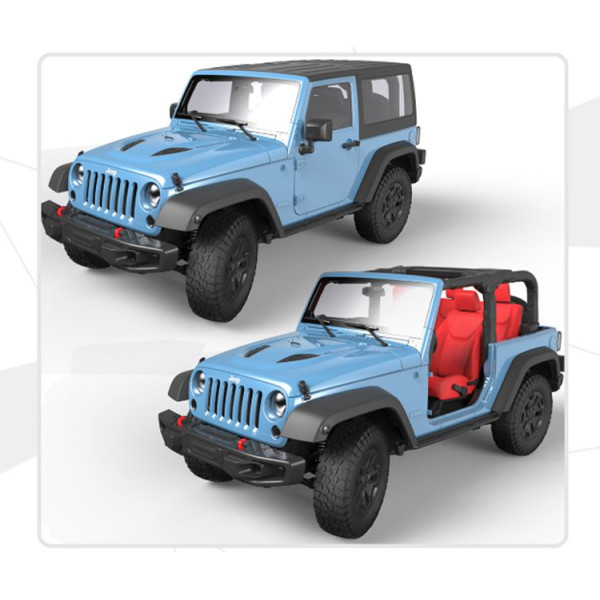 Jeep Wrangler Rubicon 2-Door 1/24 Meng model cs-003