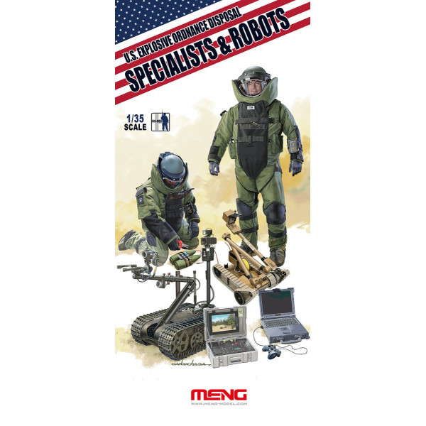 Specialists & Robots  1/35 Meng Model  hs-003