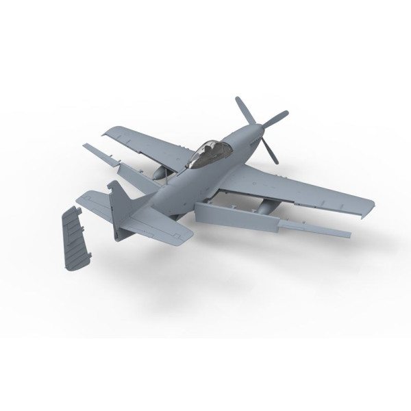 North American P-51D Mustang Fighter  1/48  Meng model ls-006