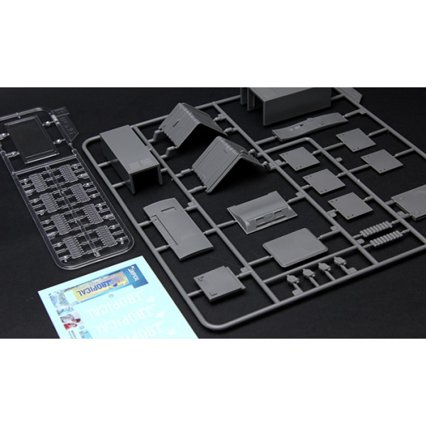 Vending machine & Dustbin set 1/35 Meng model sps-018