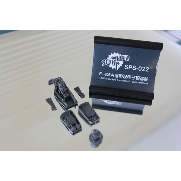 F-106A cockpit & electronic compartment 1/72 Meng model sps-022