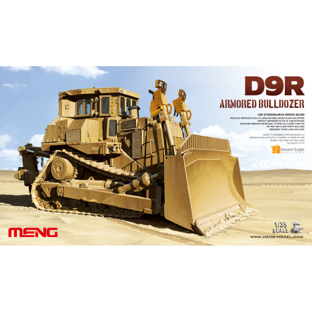 D9R Armored Bulldozer   1/35 Meng model ss-002